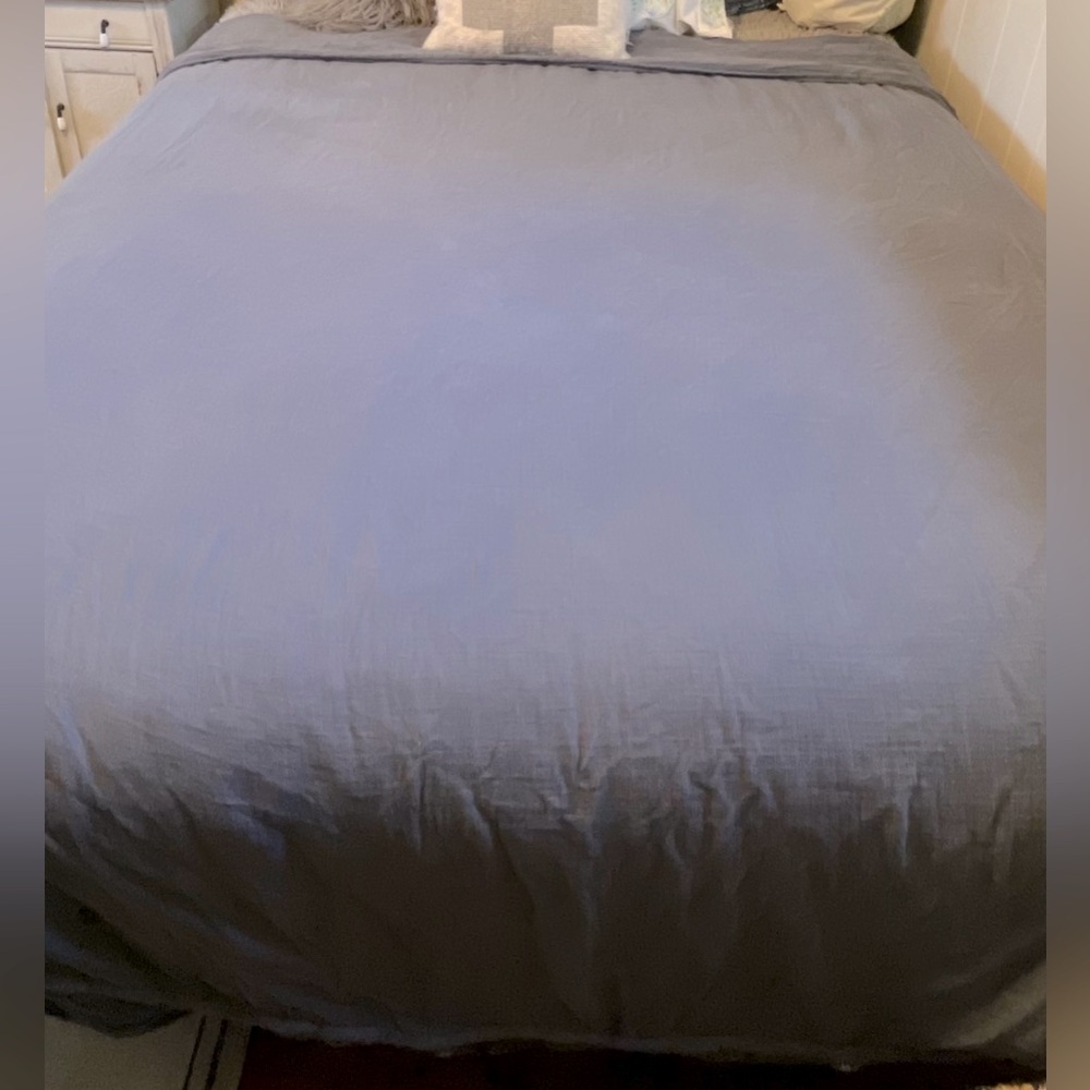 RH Teen washed cotton gauze duvet cover Queen